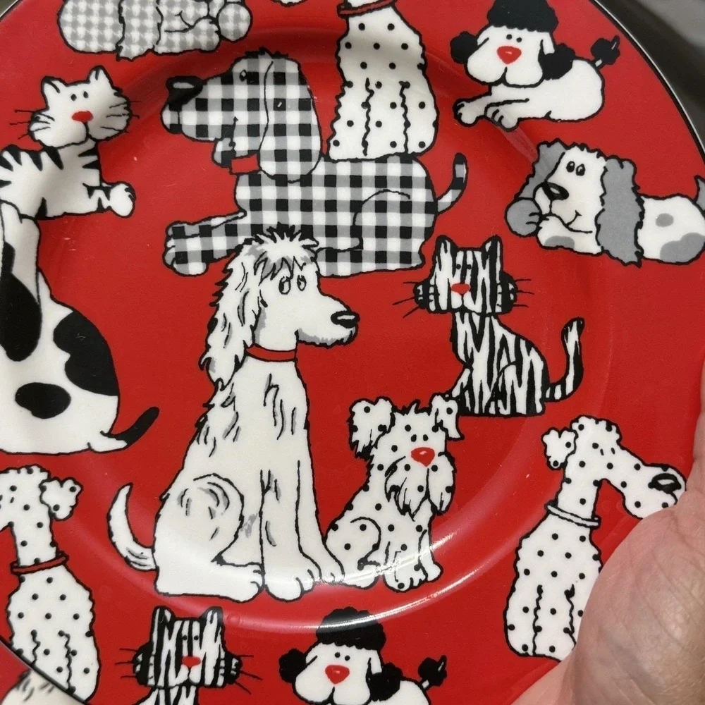 Living Quarters Whimsical Dogs Cats 8
